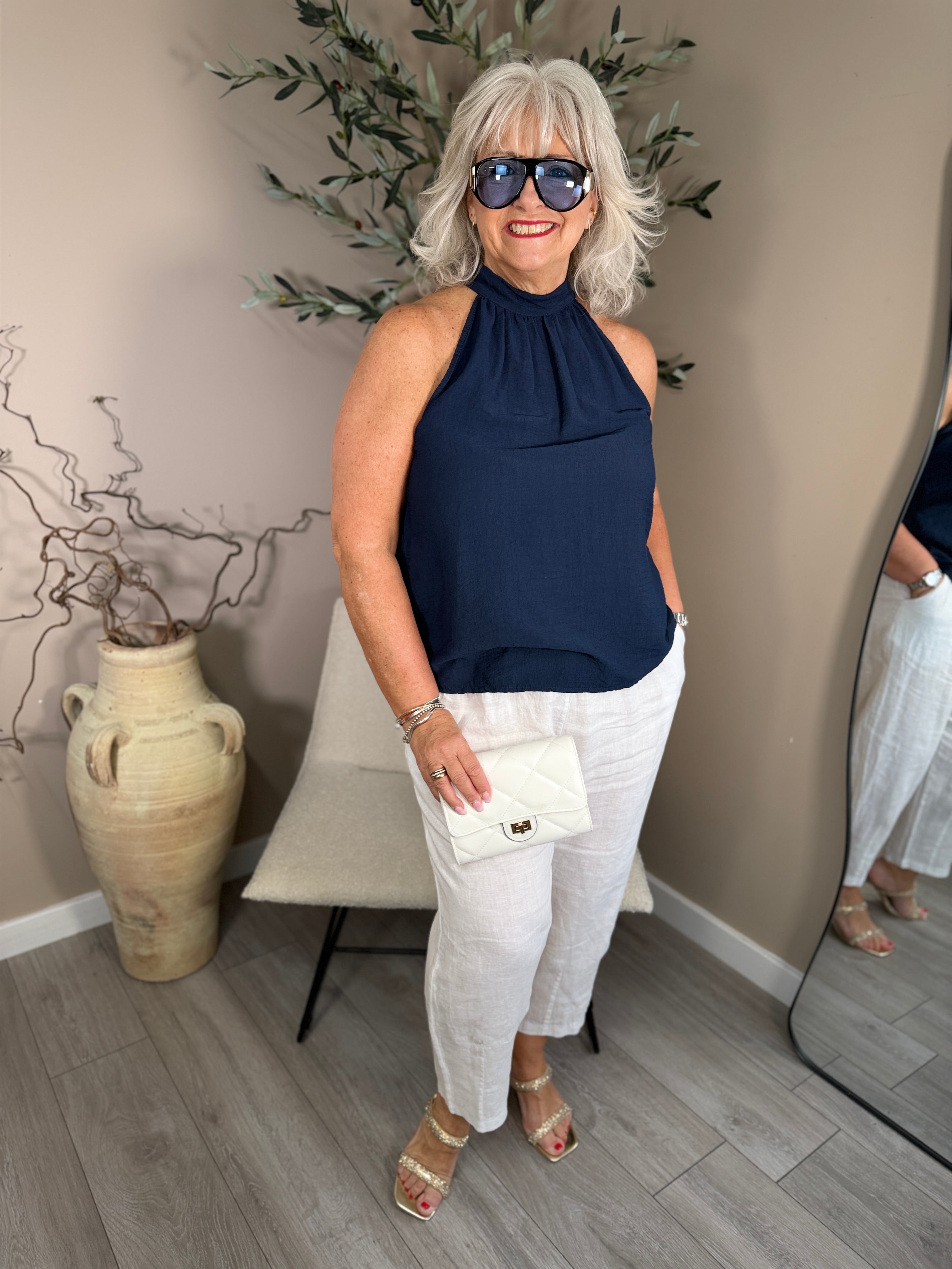Lisbon Halterneck Top