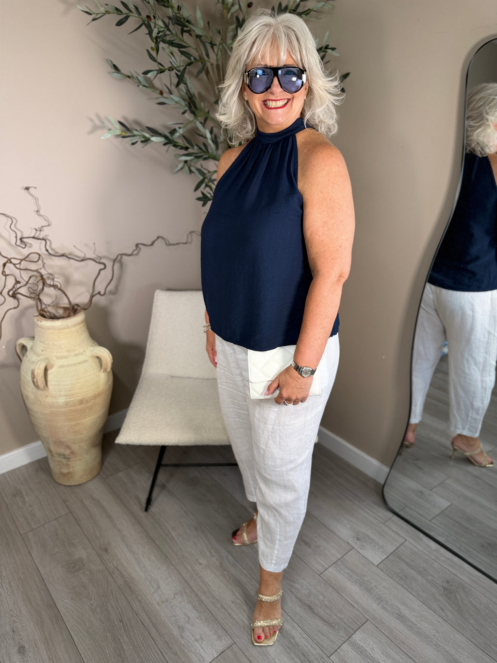 Lisbon Halterneck Top