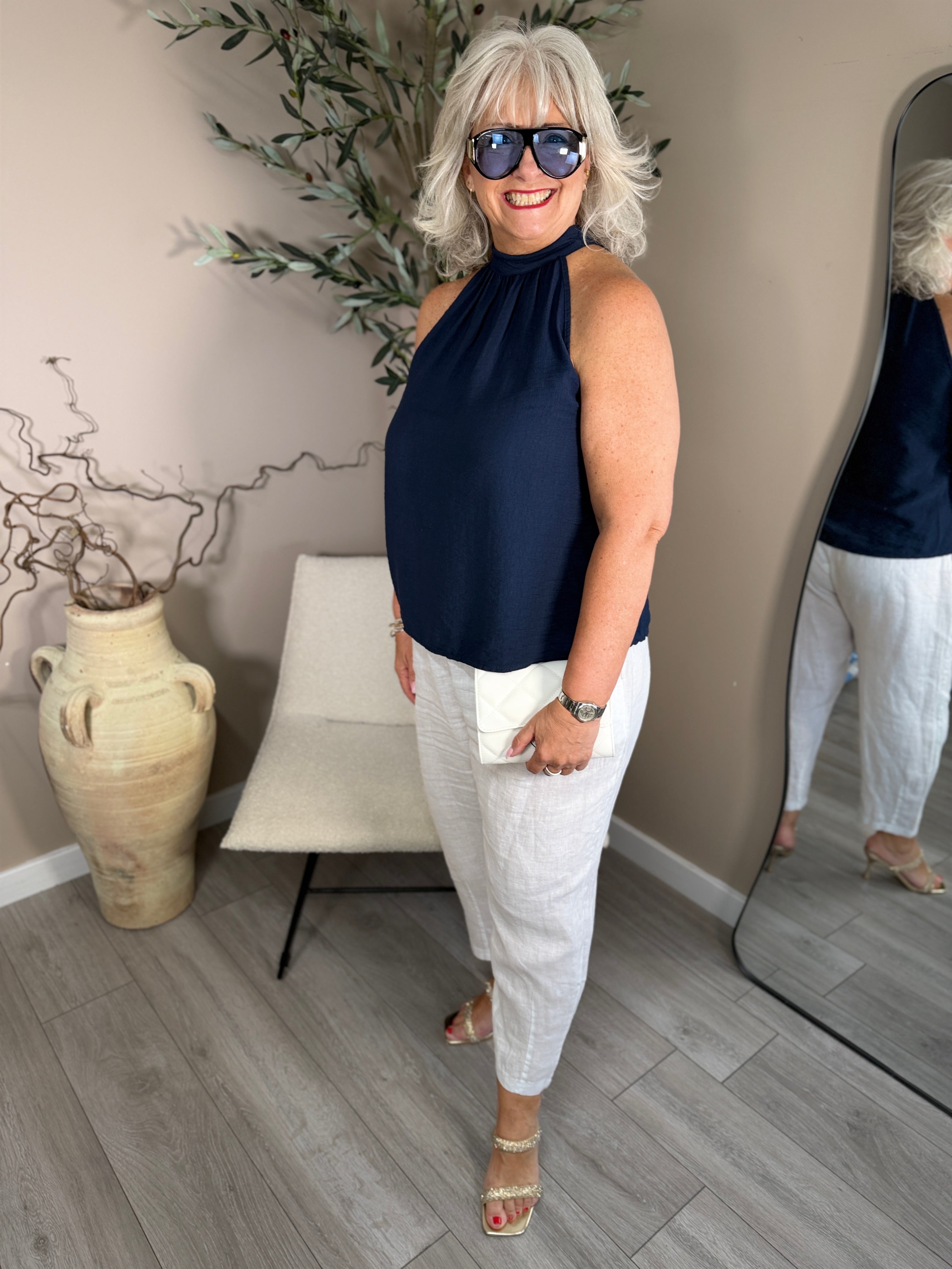 Lisbon Halterneck Top