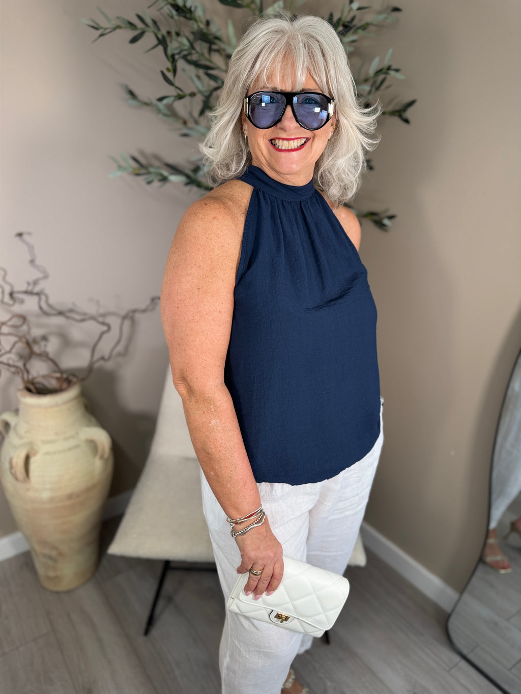 Lisbon Halterneck Top