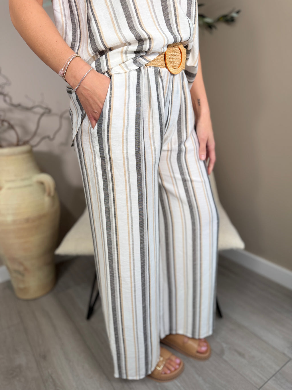 Corfu Stripe Trousers
