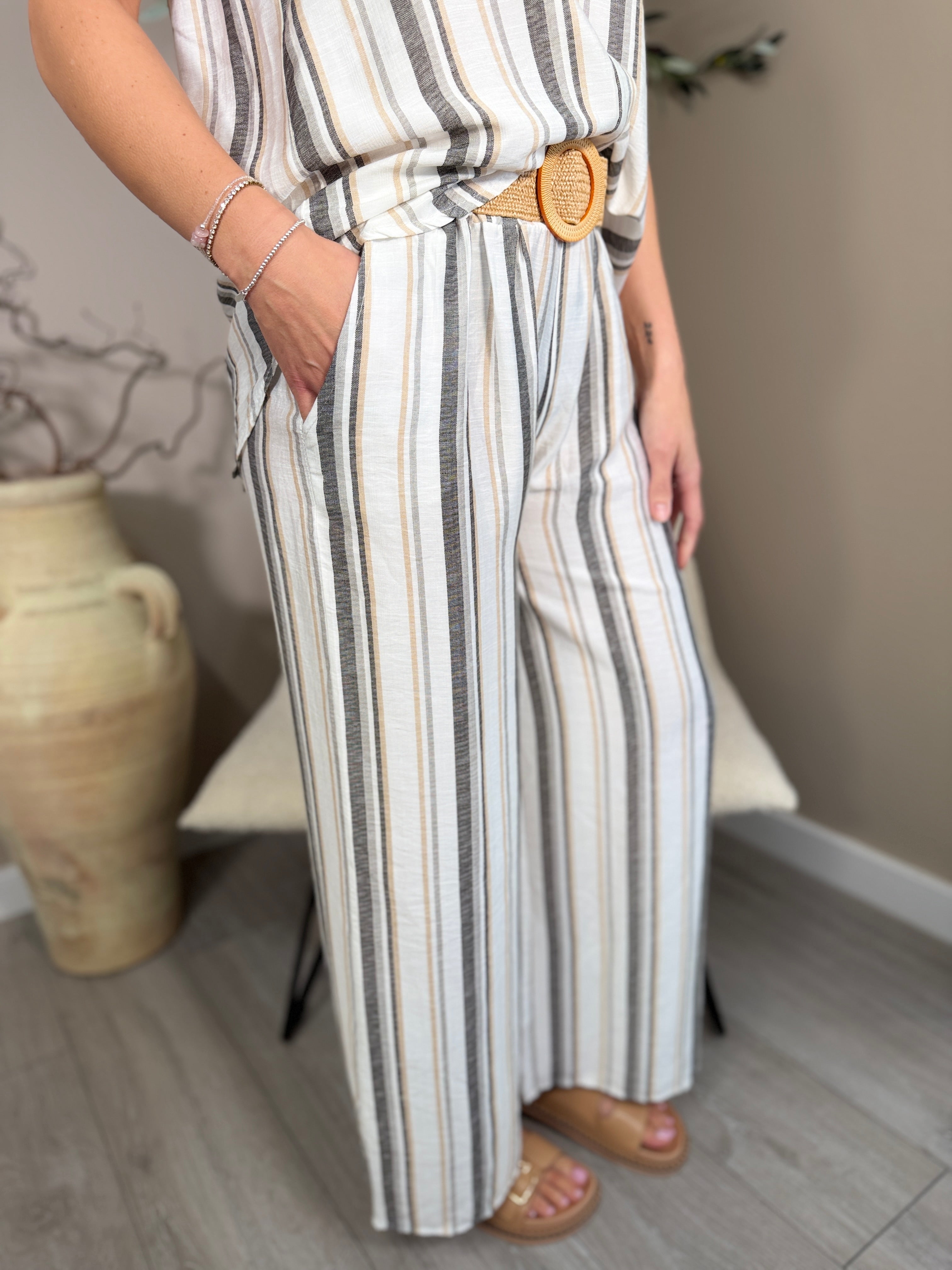 Corfu Stripe Trousers