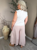 Ditzy Shirred Trousers