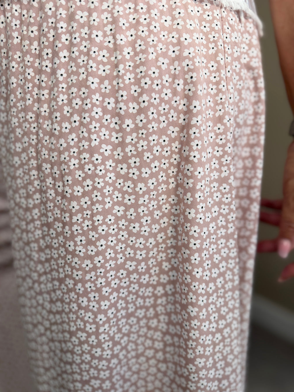 Ditzy Shirred Trousers