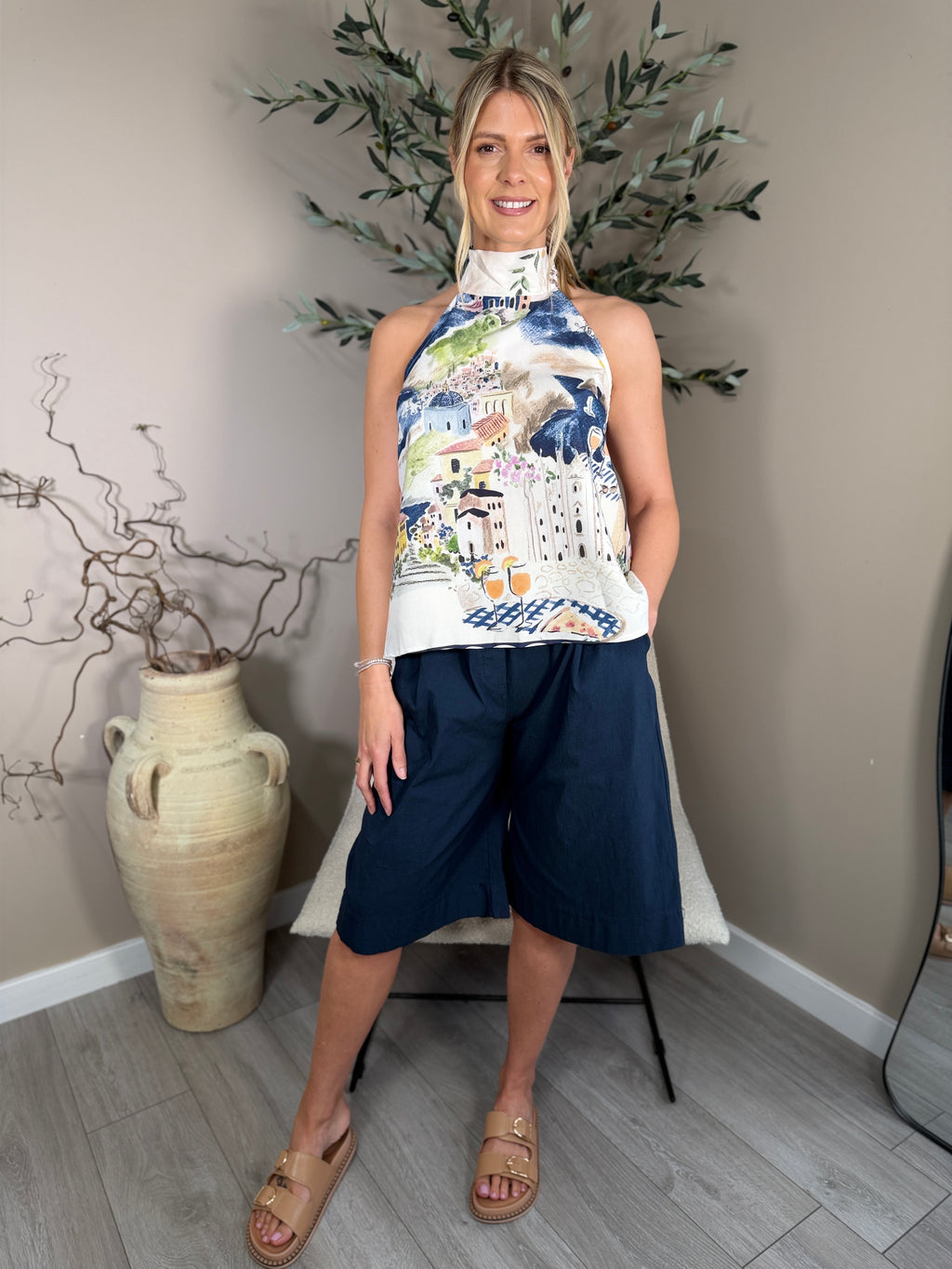 Amalfi Halterneck Top