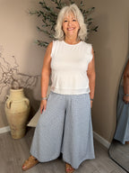 Ditzy Shirred Trousers