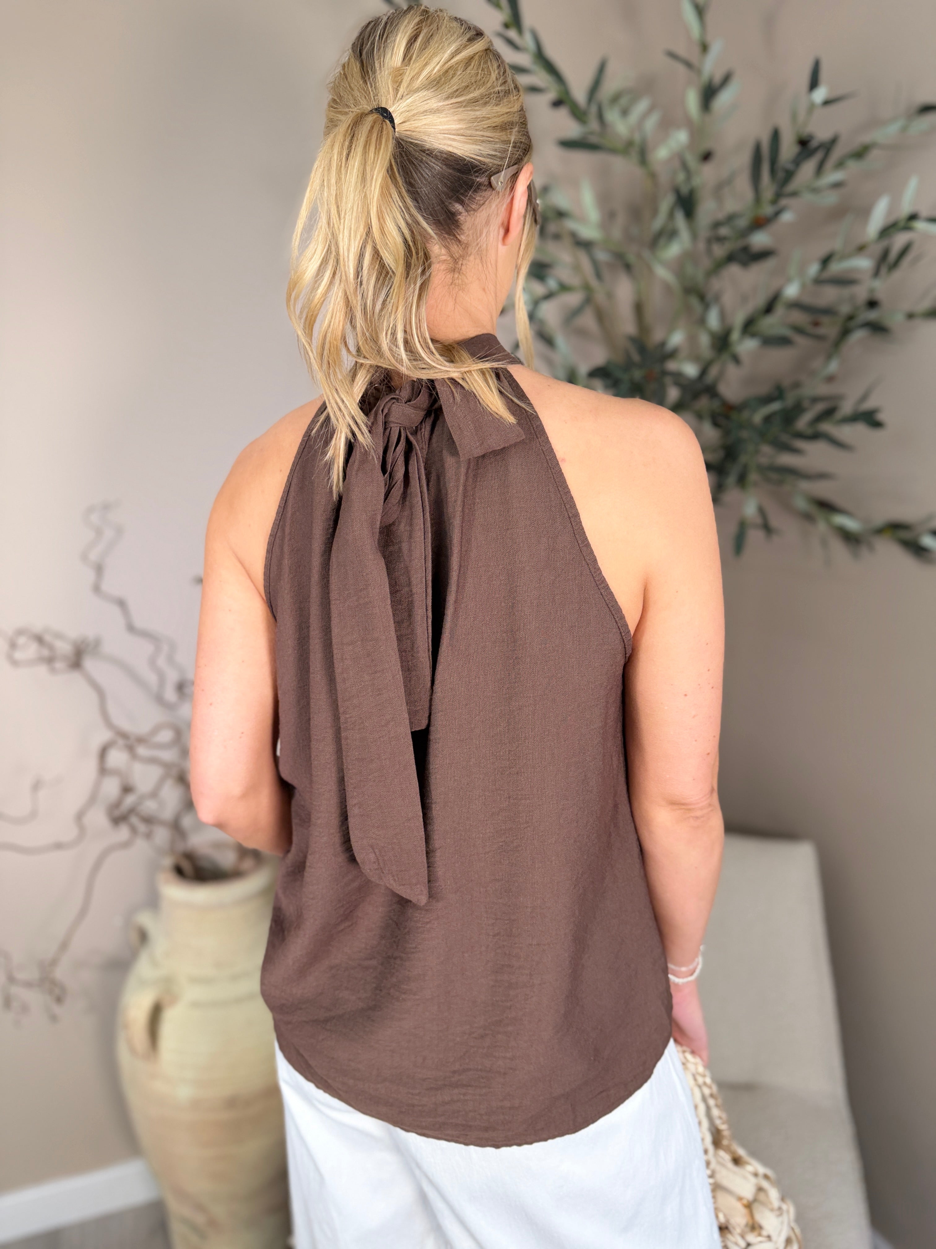Lisbon Halterneck Top