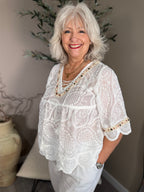 Zante Embroidered Blouse