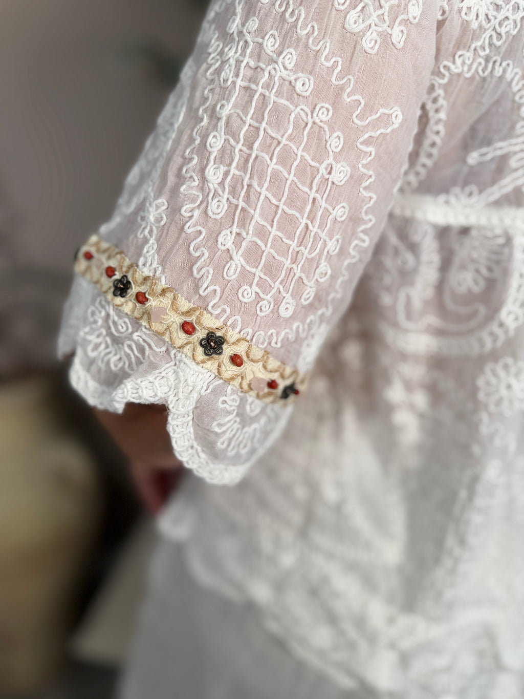 Zante Embroidered Blouse