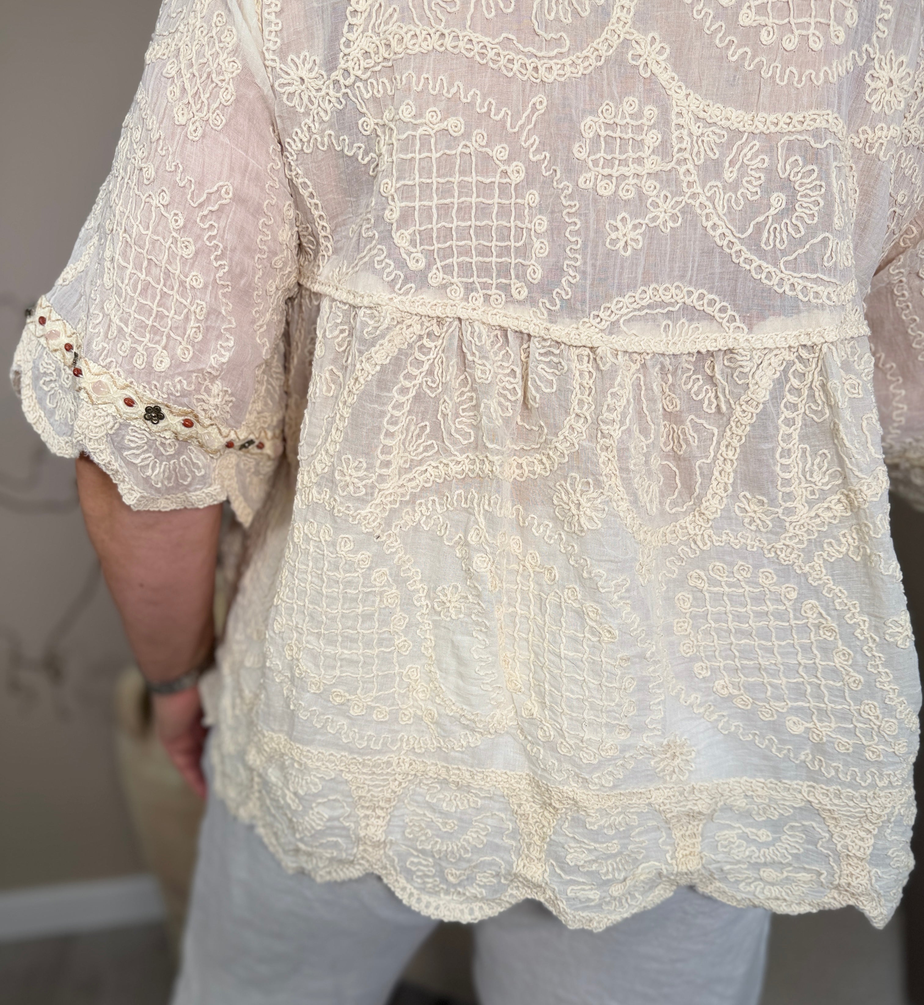 Zante Embroidered Blouse