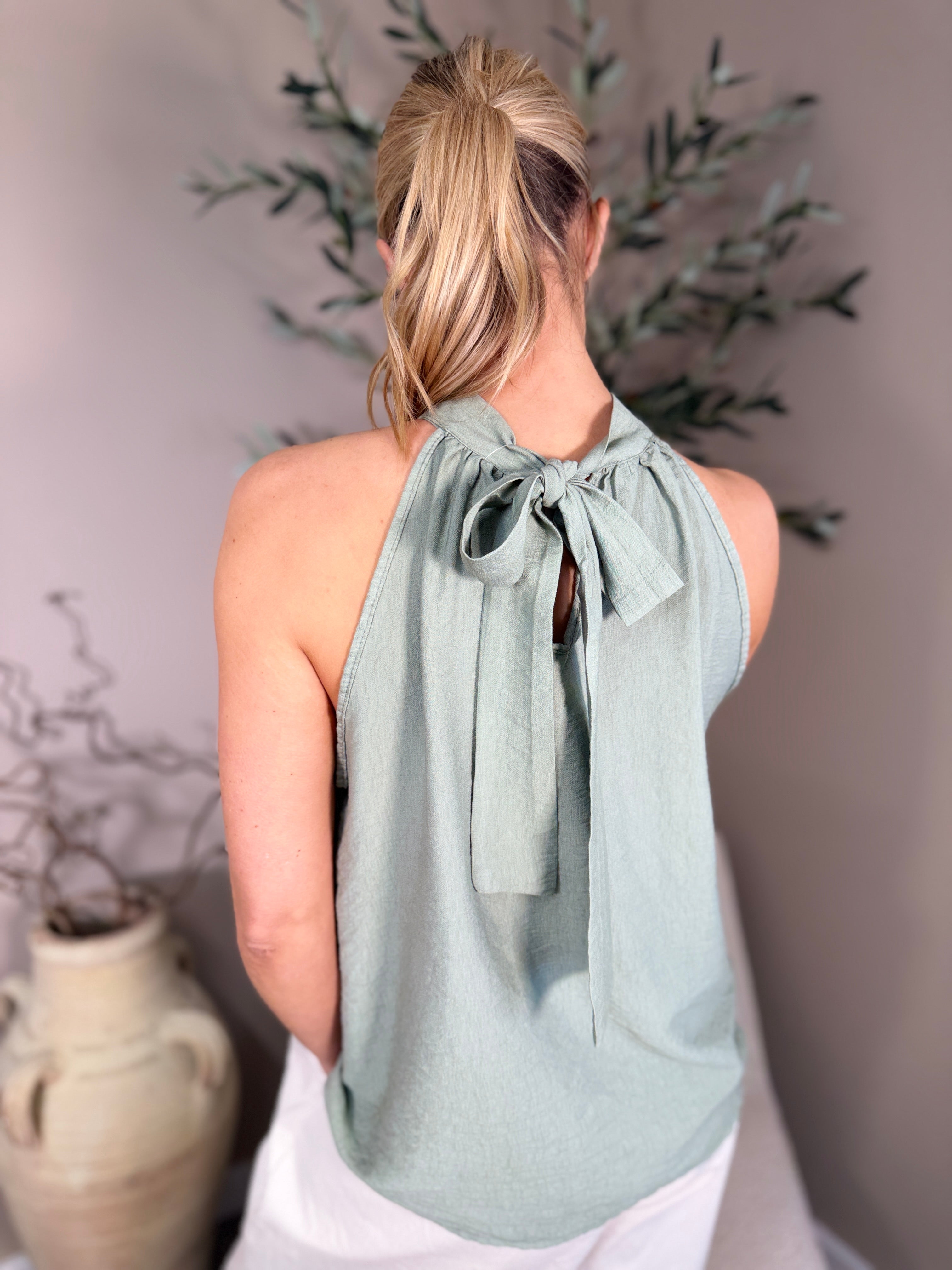 Lisbon Halterneck Top