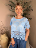 Mykonos Lace Top