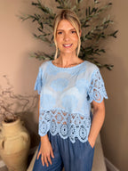 Mykonos Lace Top
