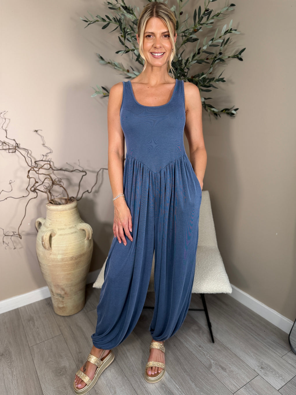 Naples Vest Top Jumpsuit