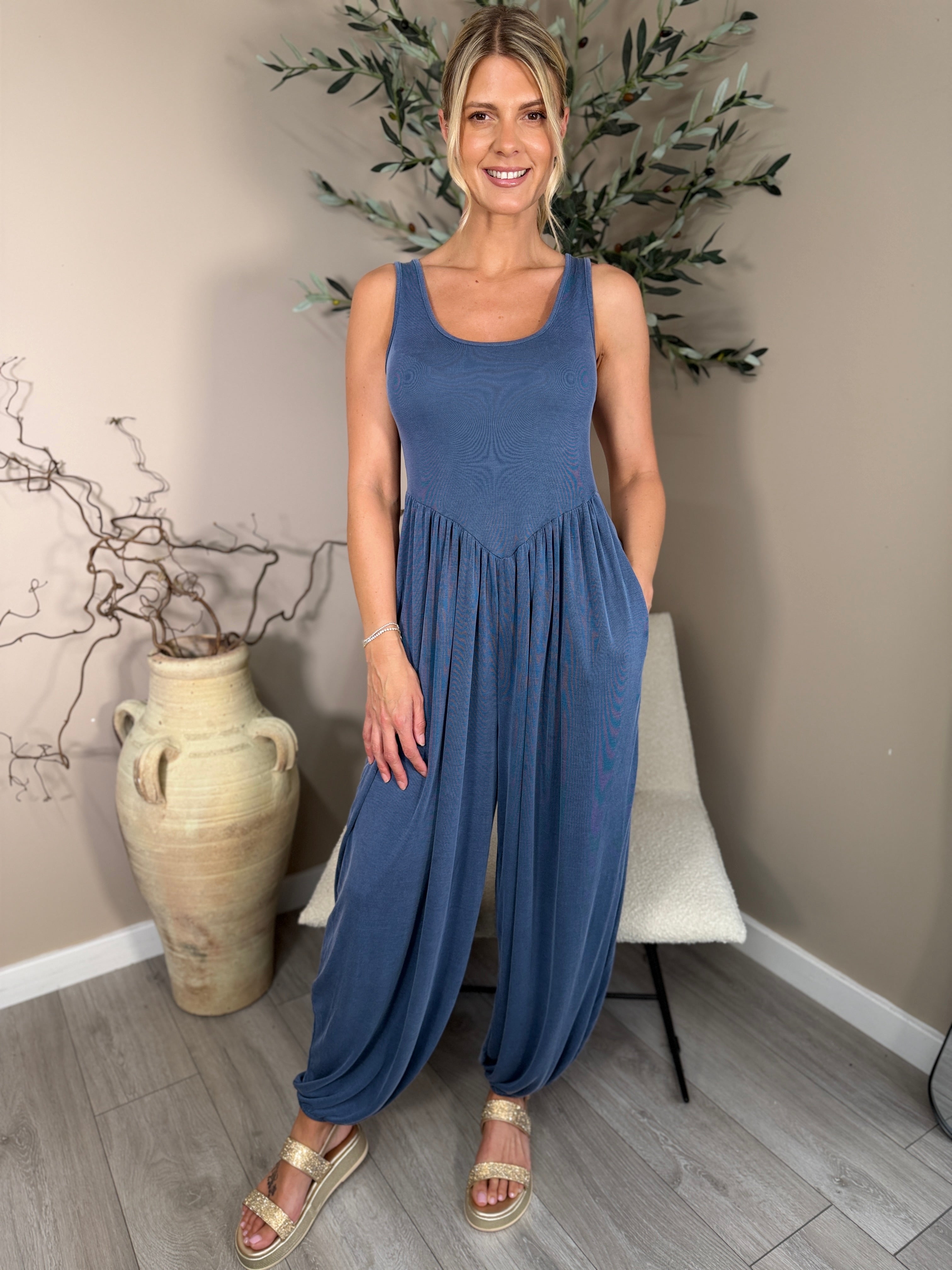 Naples Vest Top Jumpsuit