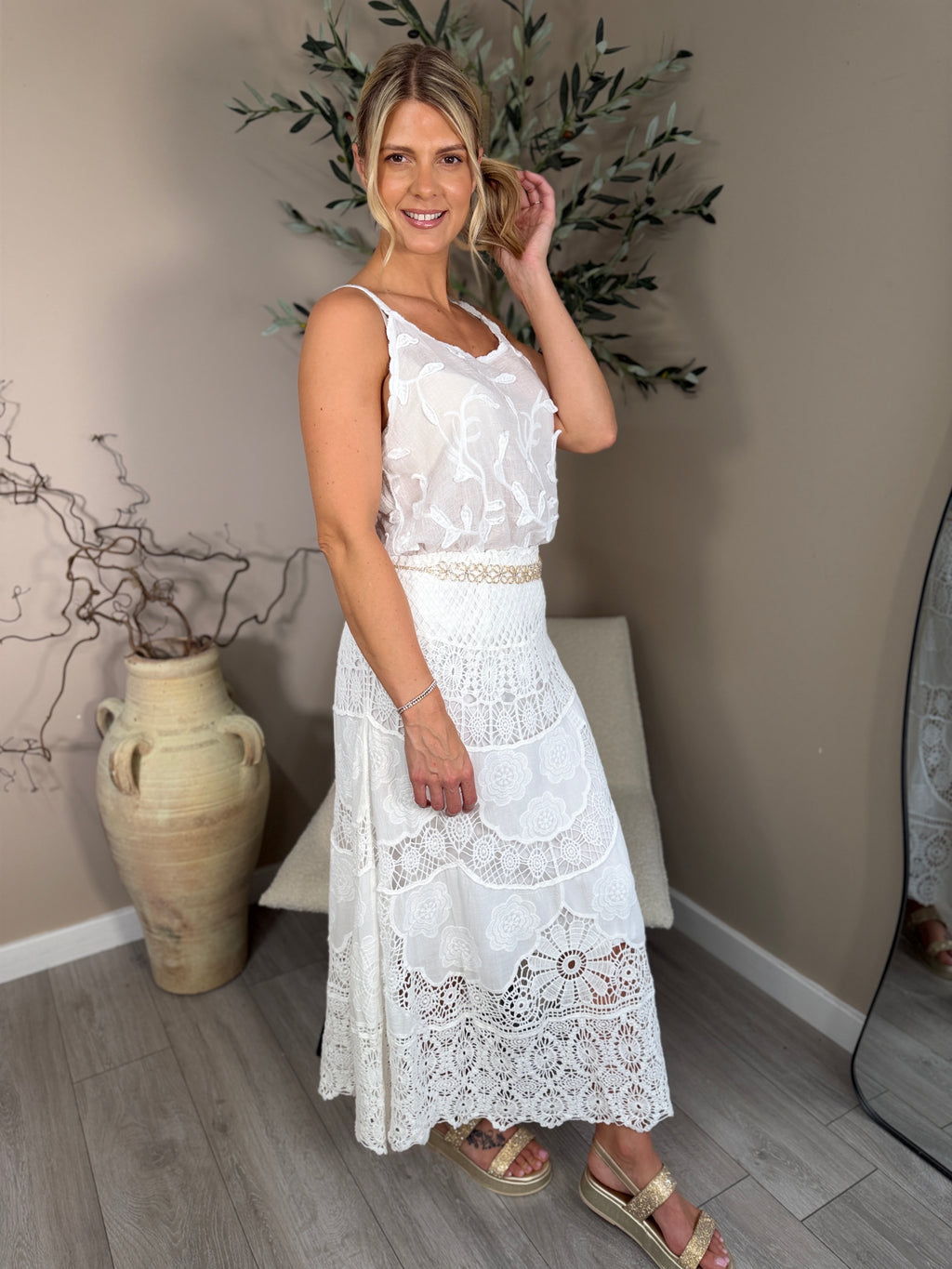Crete Crochet Skirt