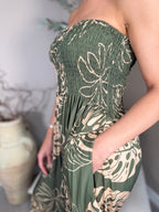 Palm Leaf Jumpsuit
