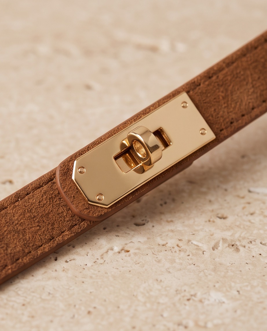 The Suede Kelly Belt