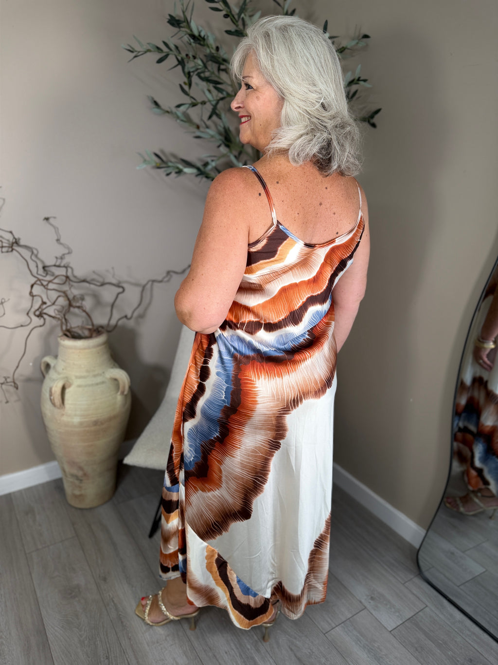 Antibes Satin Dress