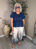 Floral Balloon Trousers