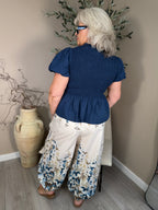 Floral Balloon Trousers