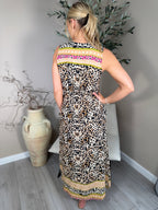 Namibia Animal Print Dress