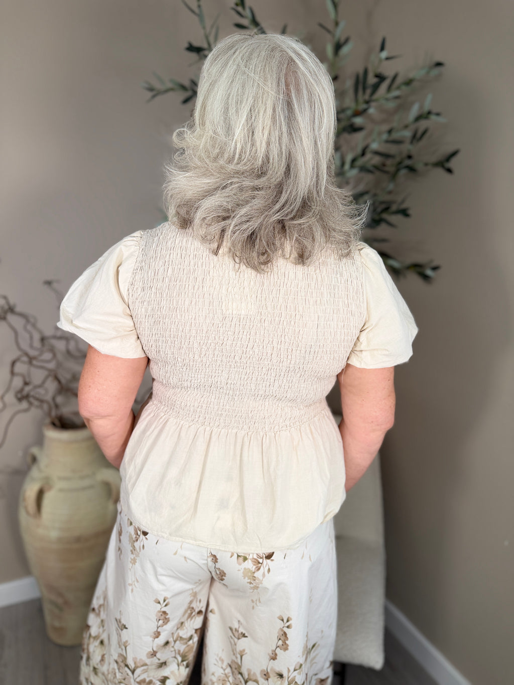 Capri Bubble Sleeve Top