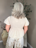 Capri Bubble Sleeve Top