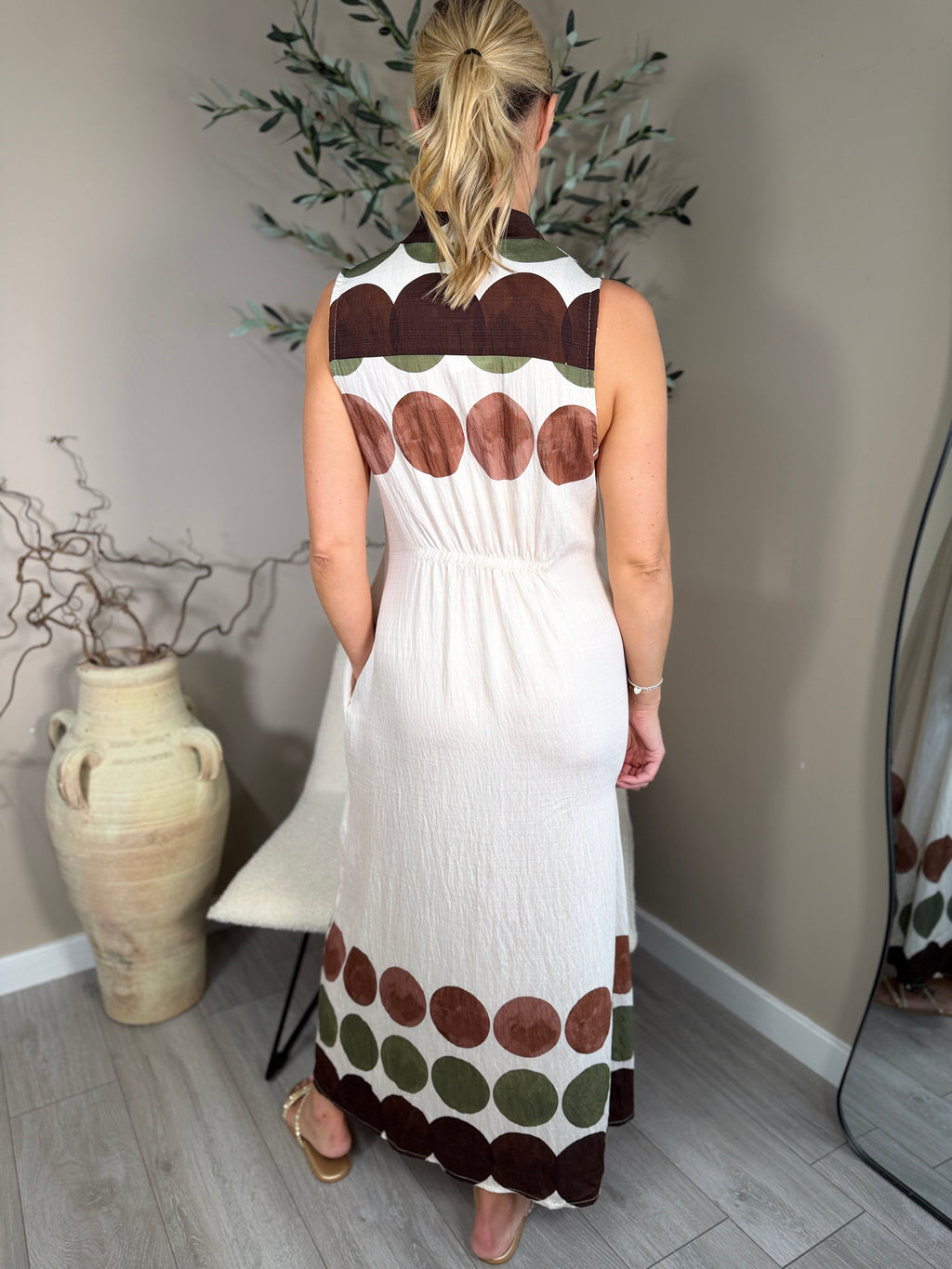 Antibes Spot Dress