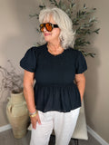 Capri Bubble Sleeve Top