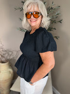 Capri Bubble Sleeve Top