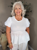 Capri Bubble Sleeve Top