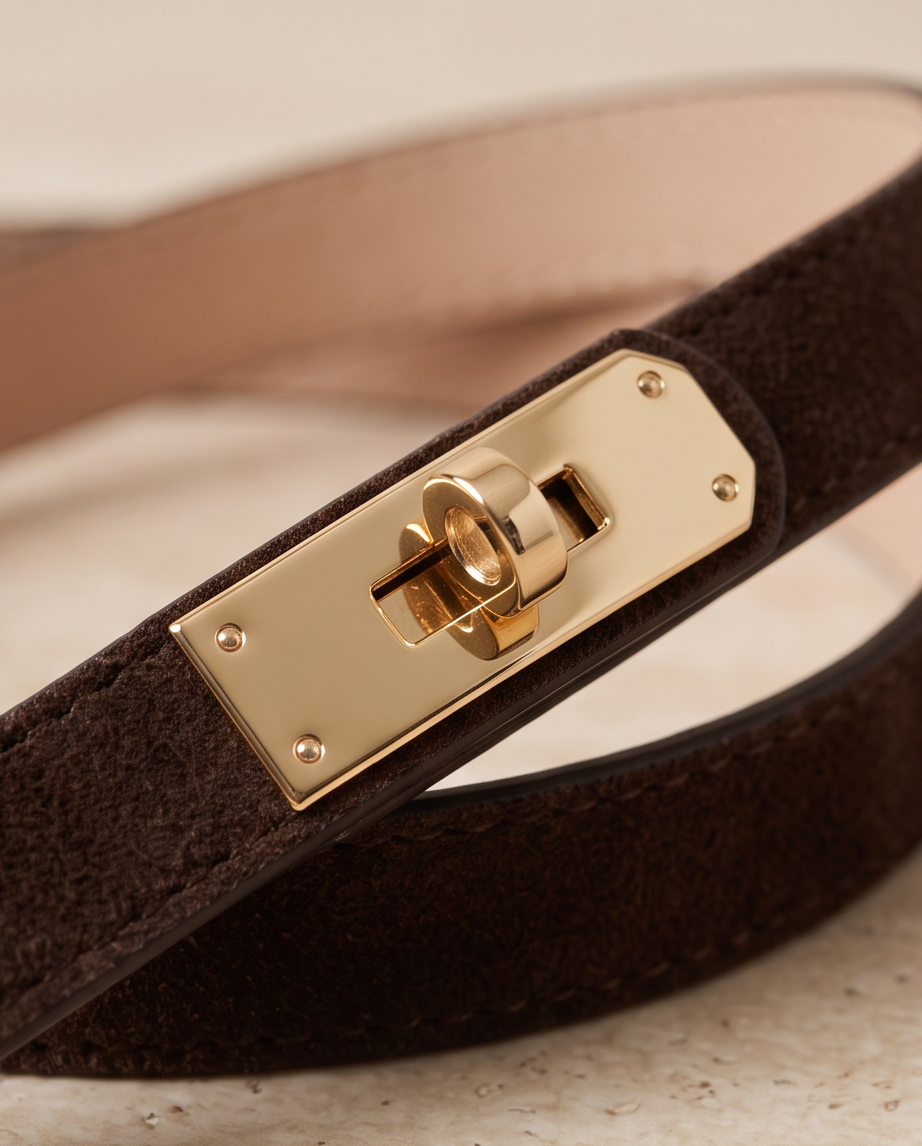 The Suede Kelly Belt
