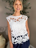 Flower Lace Top