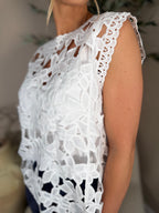 Flower Lace Top
