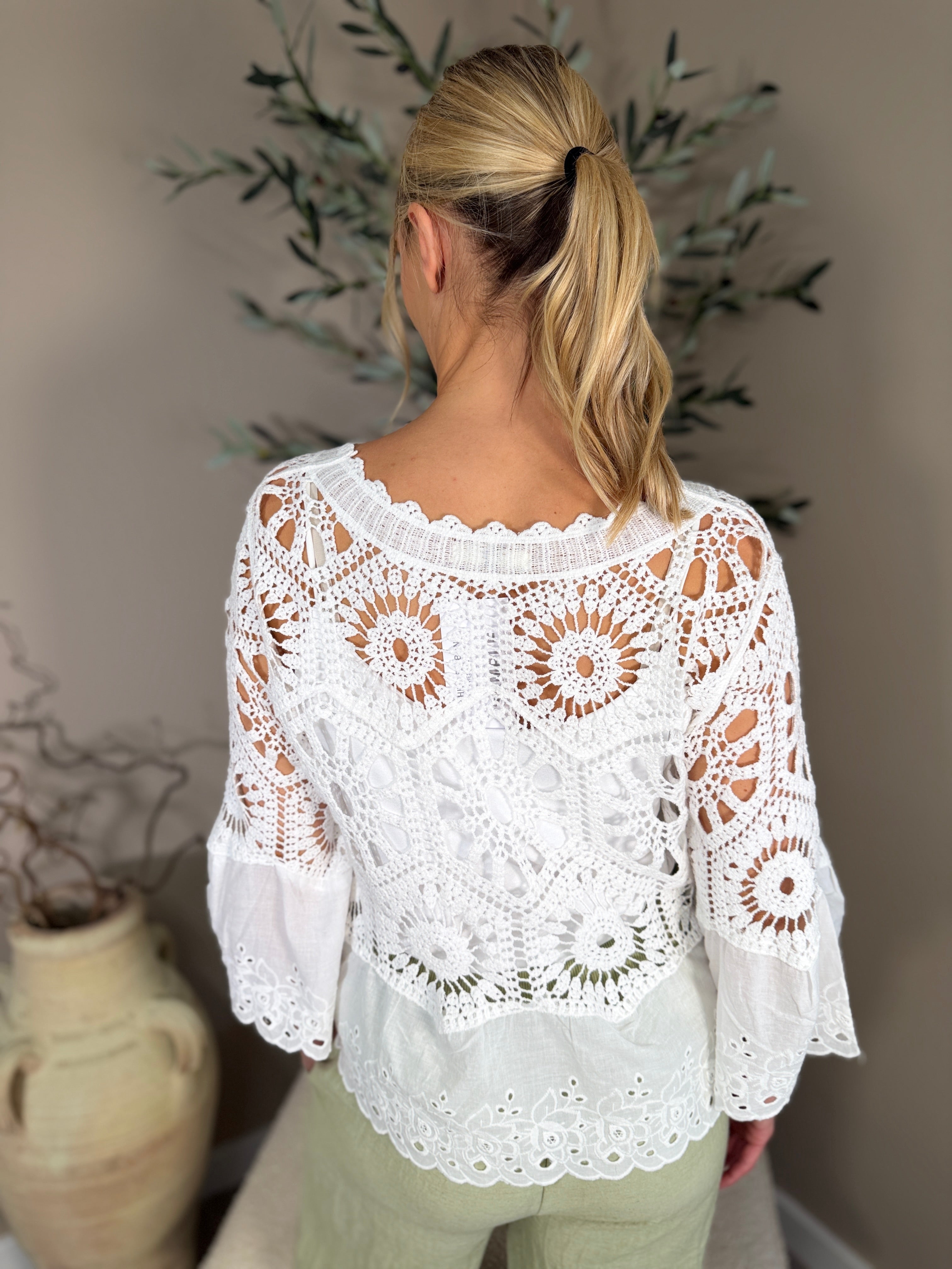 Crete Crochet Jacket
