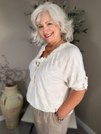 Harlow Brooch Blouse