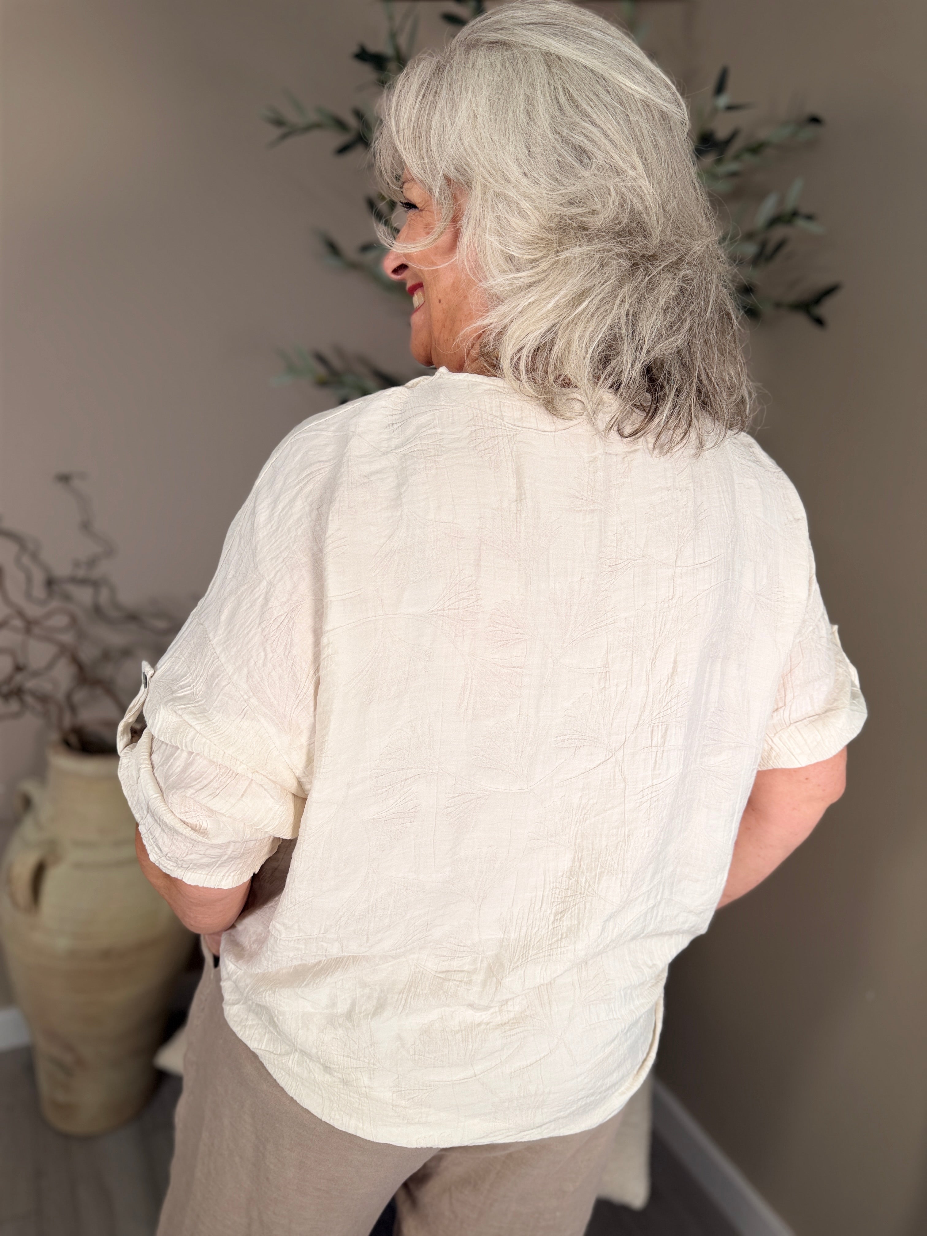 Harlow Brooch Blouse