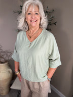 Malta V Neck Top