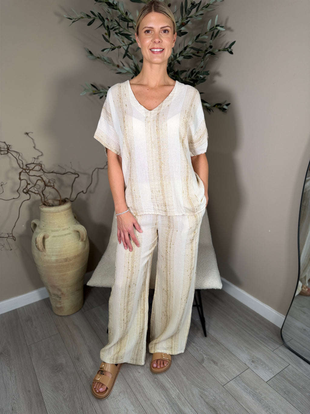 Morocco Wide Leg Trousers