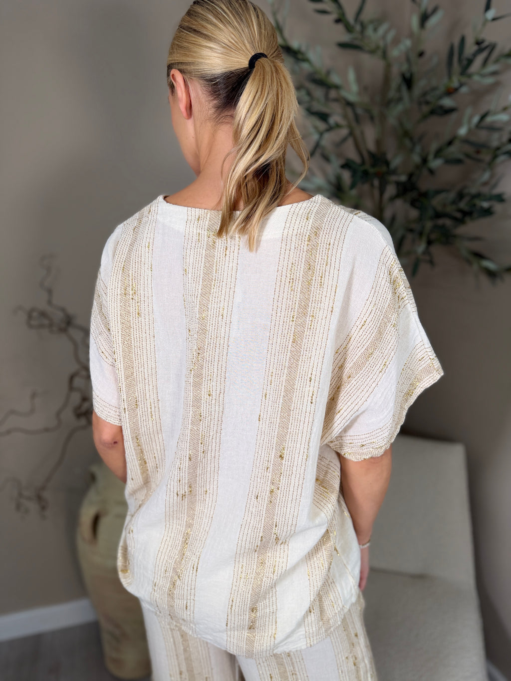 Morocco V Neck Top