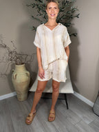 Morocco Collared Top