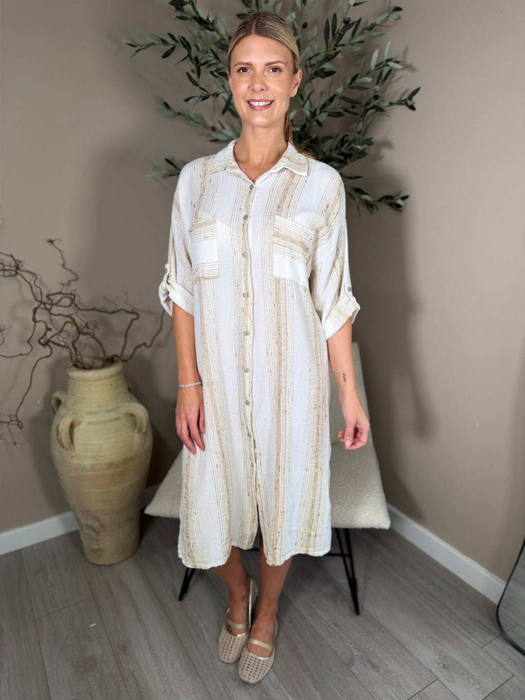 Morocco Shirt Dress