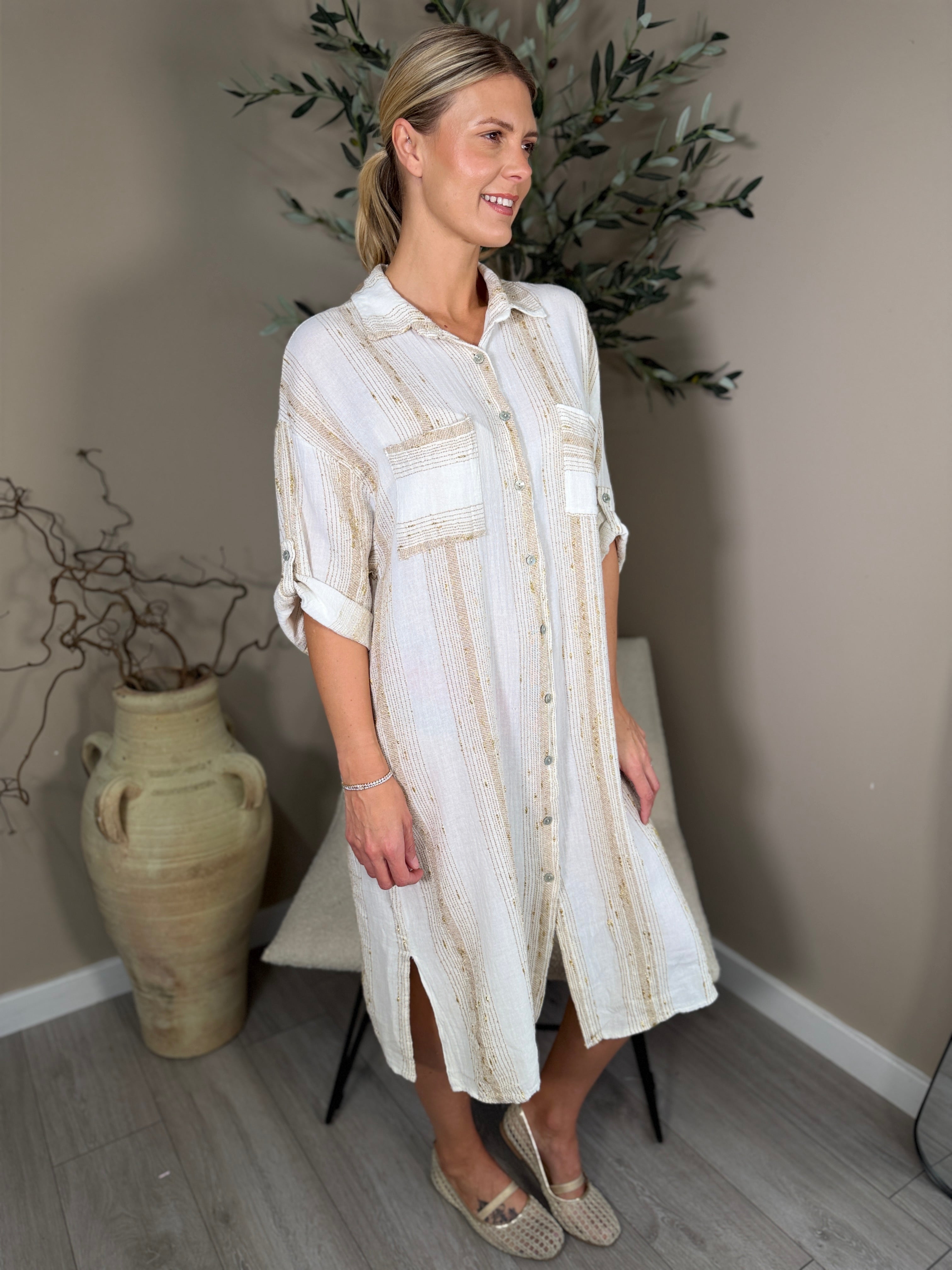 Morocco Shirt Dress