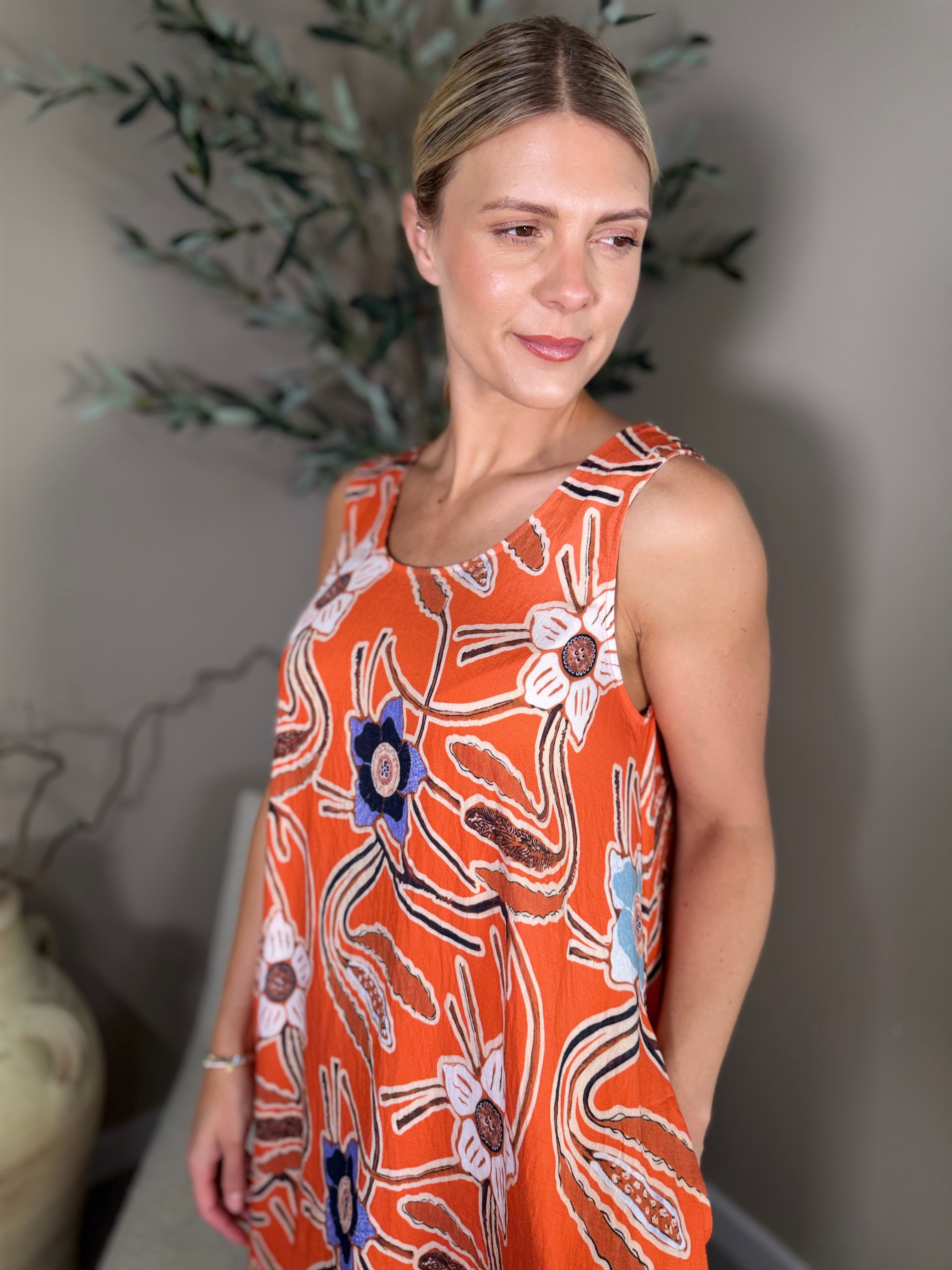Passion Flower Sun Dress
