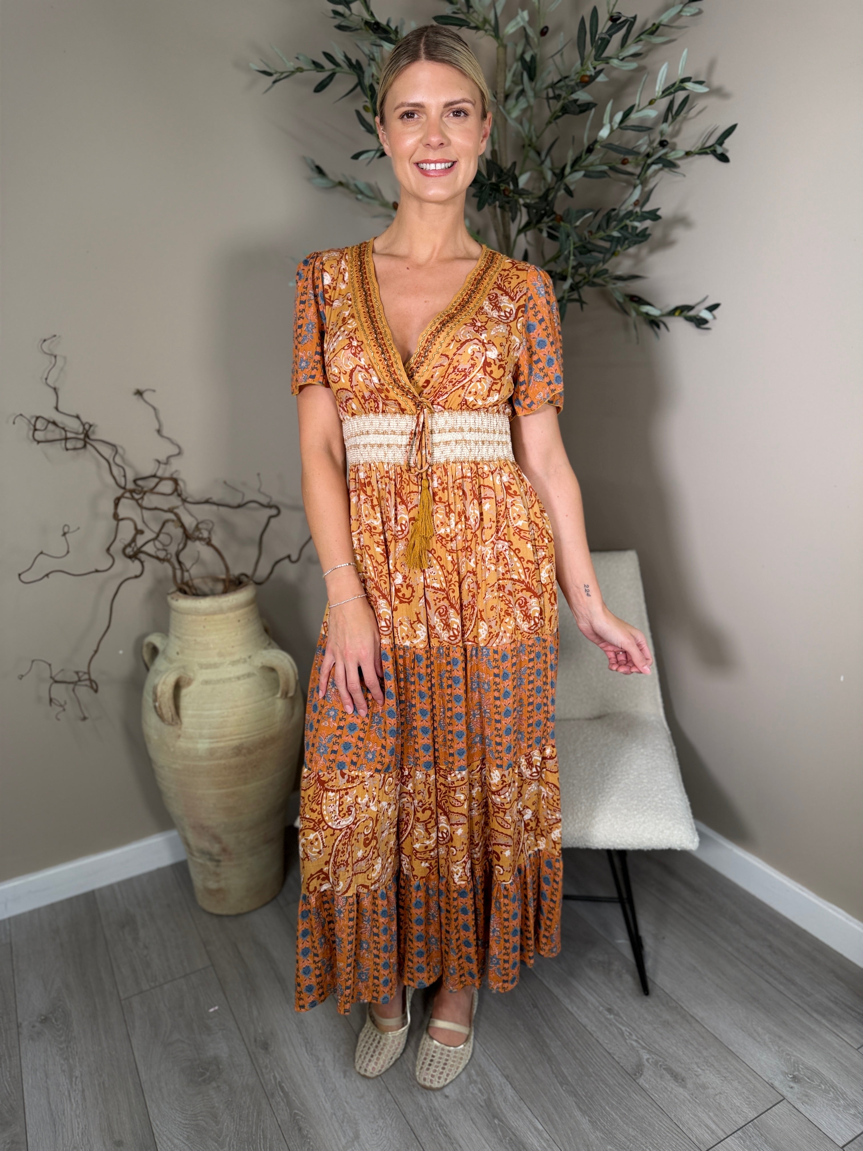 Petra Tiered Dress