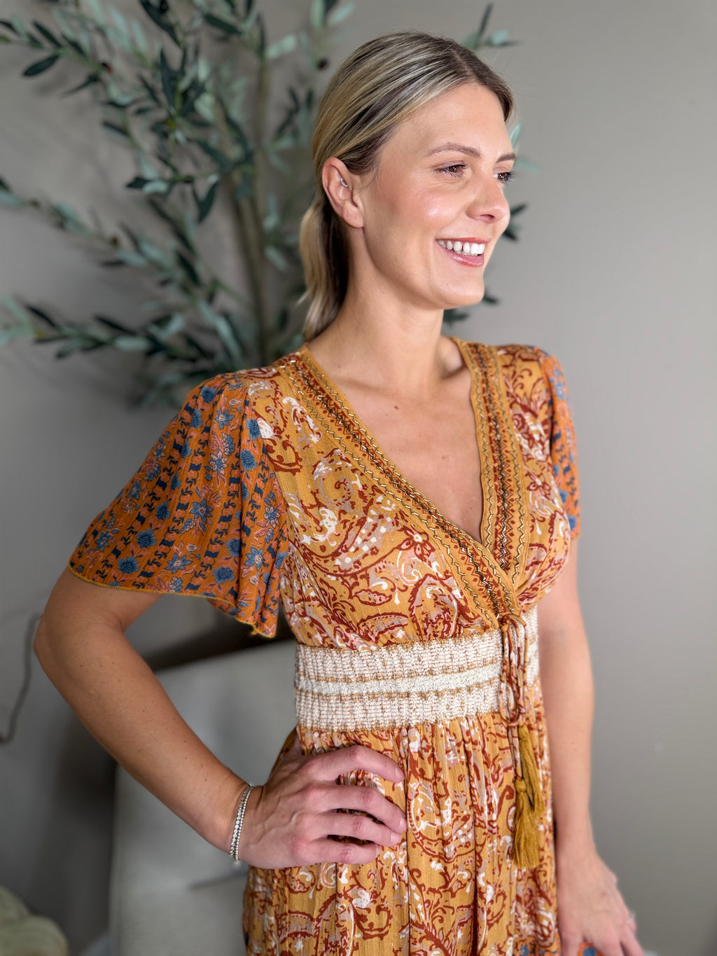 Petra Tiered Dress