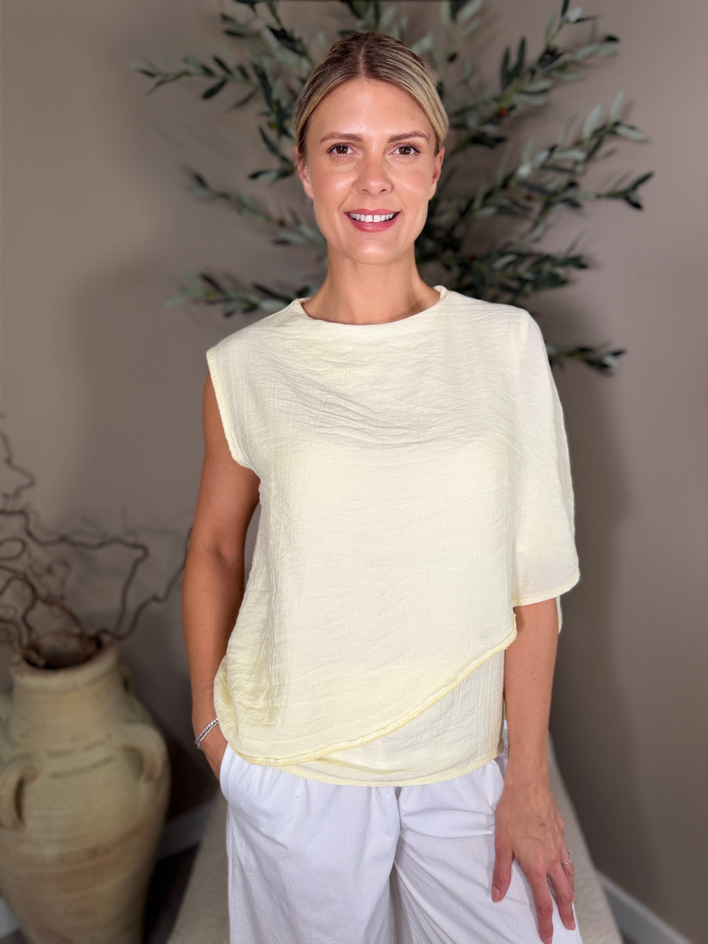 Naples Scarf Top