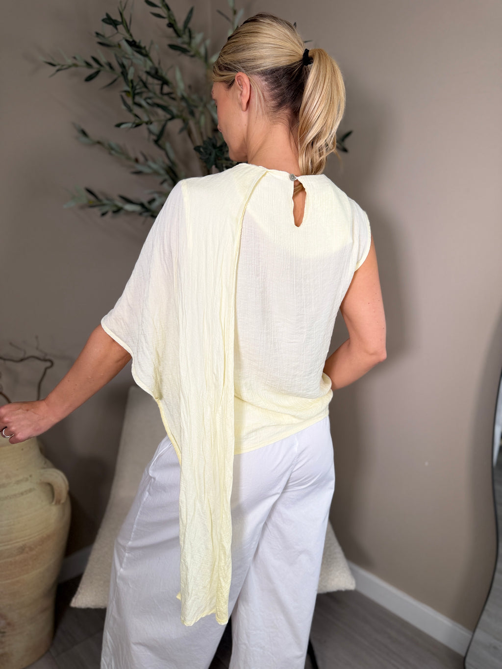 Naples Scarf Top