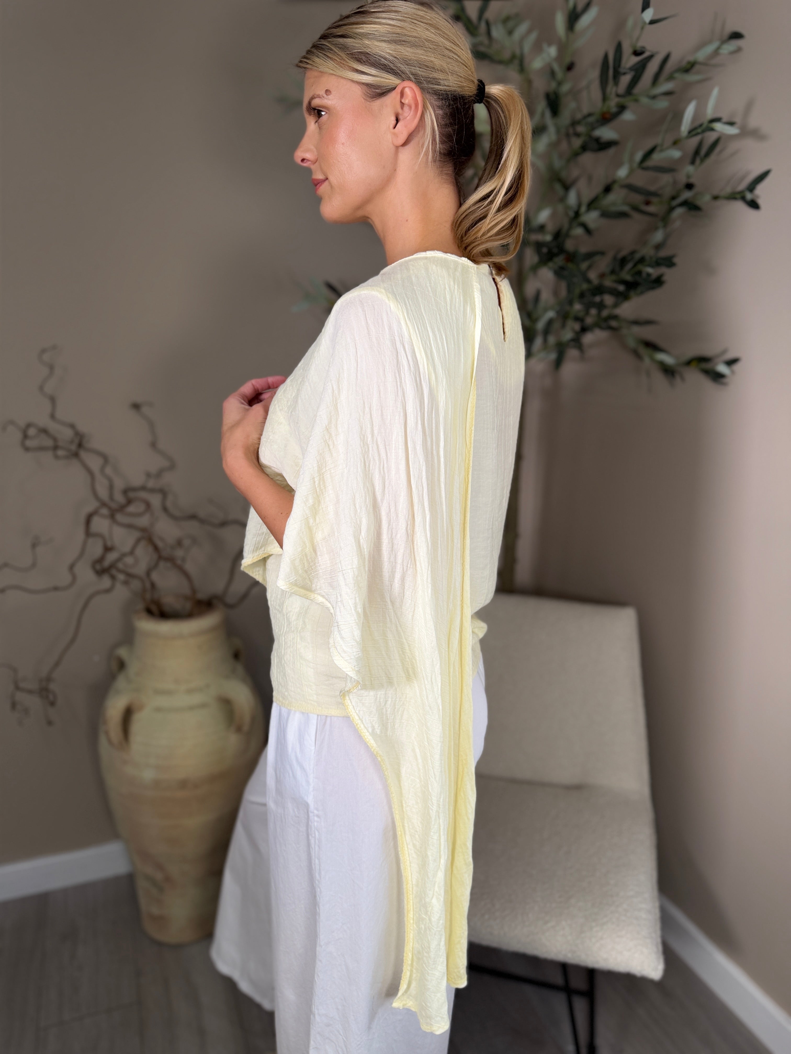 Naples Scarf Top